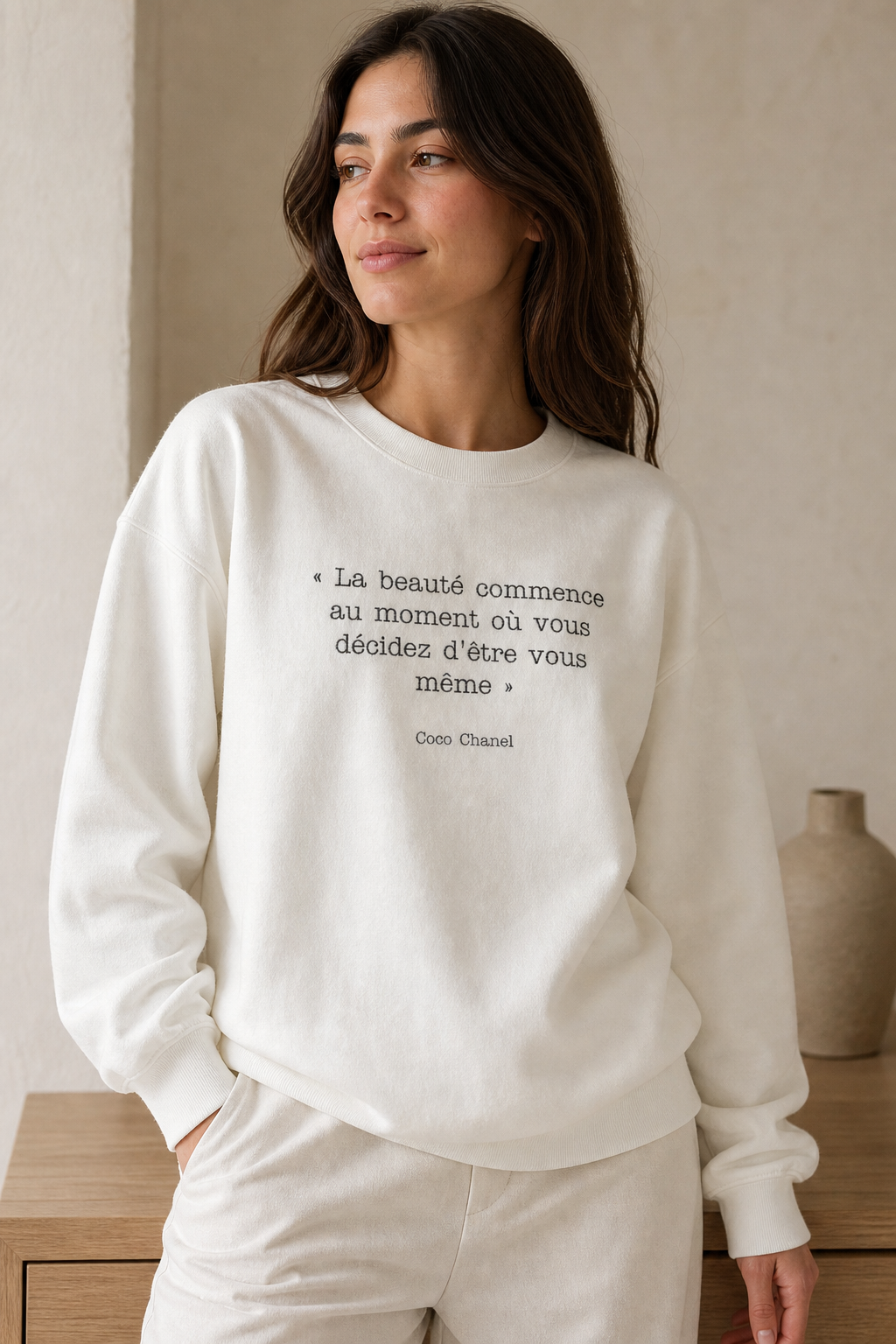 Sweatshirt Doux Nanan'air